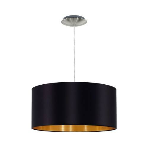 EGLO, 31599, MASERLO, pendant, E27, 1X60W, IP20, black, gold