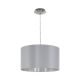 EGLO, 31601, MASERLO, pendant, E27, 1X60W, IP20, gray, silver