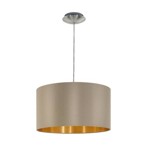 EGLO, 31602, MASERLO, pendant, E27, 1X60W, IP20, top color, gold