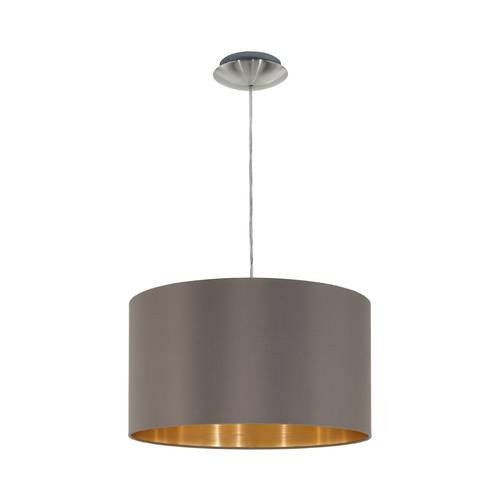 EGLO, 31603, MASERLO, pendant, E27, 1X60W, IP20, cappuccino, gold