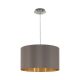 EGLO, 31603, MASERLO, pendant, E27, 1X60W, IP20, cappuccino, gold
