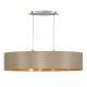 EGLO, 31618, MASERLO, pendant lamp, E27, 2X60W, IP20, top color, gold