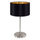 EGLO, 31627, MASERLO, table lamp, E27, 1X60W, IP20, black, gold