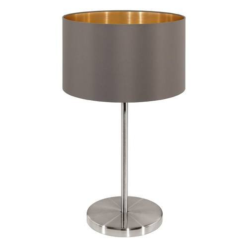 EGLO, 31631, MASERLO, table lamp, E27, 1X60W, IP20, cappuccino, gold