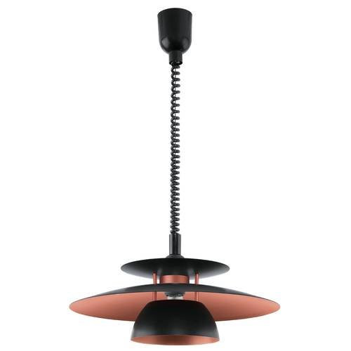 EGLO, 31666, BRENDA, pendant, E27, 1X60W, IP20, black, copper