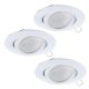 EGLO, 31683, TEDO, recessed lamp, GU10, 3X4.6W, IP20