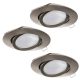 EGLO, 31689, TEDO, recessed lamp, GU10, 3X4.6W, IP20