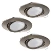 EGLO, 31689, TEDO, recessed lamp, GU10, 3X4.6W, IP20