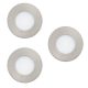 EGLO, 32882, FUEVA-C, recessed lamp, 2700 K 6500 K, LED, 3X3W, Dimmable, IP20, white
