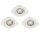 EGLO, 32896, SARTIANO, recessed lamp, 3000 K, LED, 3X4.6W, IP20