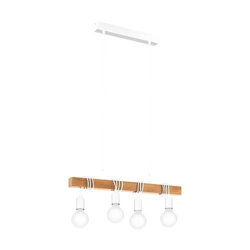 EGLO, 33164, TOWNSHEND, pendant, E27, 4X60W, IP20, brown