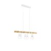 EGLO, 33165, TOWNSHEND, pendant, E27, 6X60W, IP20, brown