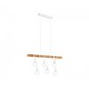 EGLO, 33165, TOWNSHEND, pendant, E27, 6X60W, IP20, brown