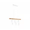 EGLO, 33165, TOWNSHEND, pendant, E27, 6X60W, IP20, brown