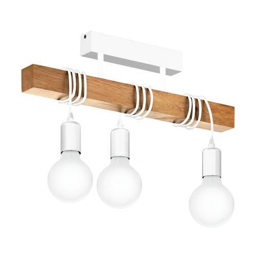 EGLO , 33166 , TOWNSHEND , ceiling lamp , E27 , 3X60W , IP20 , brown