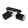 EGLO, 33646, VILLABATE, spot lamp, E27, 2X10W, IP20, black, white