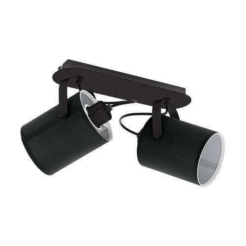 EGLO, 33646, VILLABATE, spot lamp, E27, 2X10W, IP20, black, white
