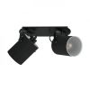 EGLO, 33646, VILLABATE, spot lamp, E27, 2X10W, IP20, black, white