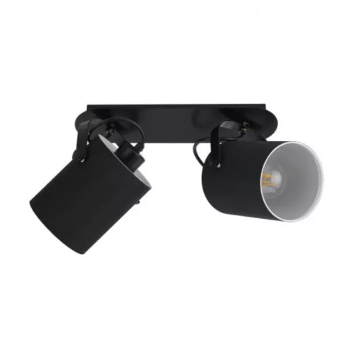 EGLO, 33646, VILLABATE, spot lamp, E27, 2X10W, IP20, black, white