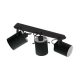 EGLO, 33647, VILLABATE, spot lamp, E27, 3X10W, IP20, black, white
