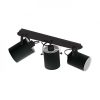 EGLO, 33647, VILLABATE, spot lamp, E27, 3X10W, IP20, black, white