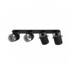 EGLO, 33648, VILLABATE, spot lamp, E27, 4X10W, IP20, black, white