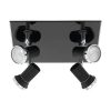 EGLO, 33678, TAMARA 1, spot lamp, GU10, 4X3W, IP44, transparent