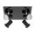 EGLO, 33678, TAMARA 1, spot lamp, GU10, 4X3W, IP44, transparent