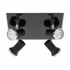 EGLO, 33678, TAMARA 1, spot lamp, GU10, 4X3W, IP44, transparent