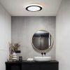 EGLO, 33682, LED CARPI, wall-ceiling lamp, 3000 K, LED, 3X3.6W, IP44, white