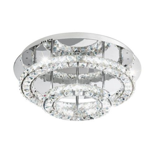 EGLO, 39003, TONERIA, ceiling lamp, 4000 K, LED, 30.5W, IP20, transparent