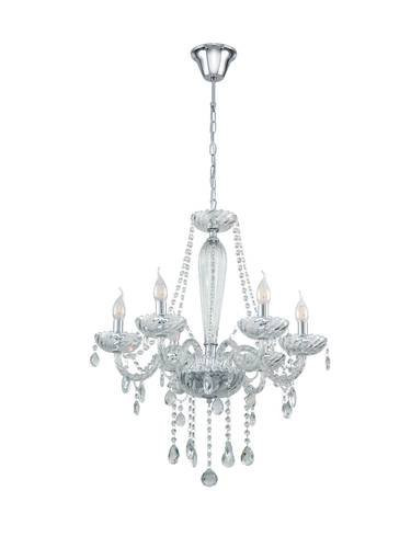 EGLO, 39099, BASILANO 1, pendant, E14, 6X40W, IP20, transparent