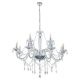 EGLO, 39102, BASILANO 1, pendant, E14, 12X40W, IP20, transparent