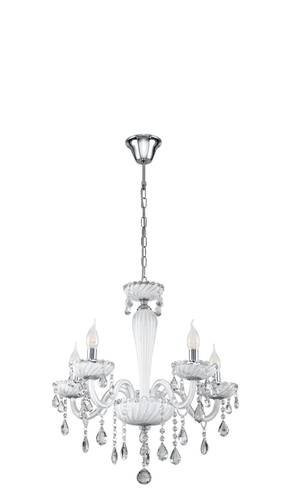 EGLO, 39113, CARPENTO, pendant, E14, 5X40W, IP20, white