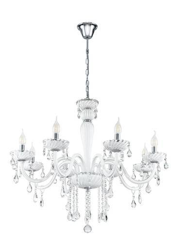 EGLO, 39114, CARPENTO, pendant, E14, 8X40W, IP20, white