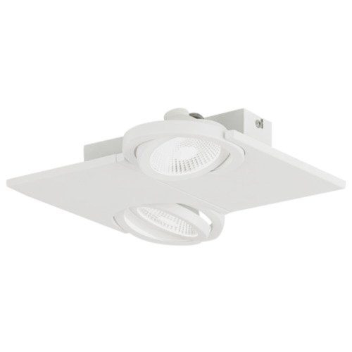 EGLO, 39134, BREA, spot lamp, 3000 K, LED, 2X5W, IP20, white, transparent