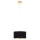 EGLO, 39224, DOLORITA, pendant, E27, 3X60W, IP20, black, gold