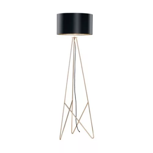 EGLO, 39229, CAMPORALE, floor lamp, E27, 1X60W, IP20, black, copper