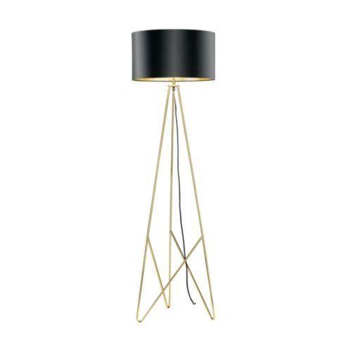 EGLO, 39231, CAMPORALE, floor lamp, E27, 1X60W, IP20, black, gold