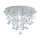 EGLO, 39245, PIANOPOLI, ceiling lamp, 3000 K, LED, 15X1.8W, Dimmable, IP20, transparent