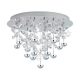 EGLO, 39245, PIANOPOLI, ceiling lamp, 3000 K, LED, 15X1.8W, Dimmable, IP20, transparent