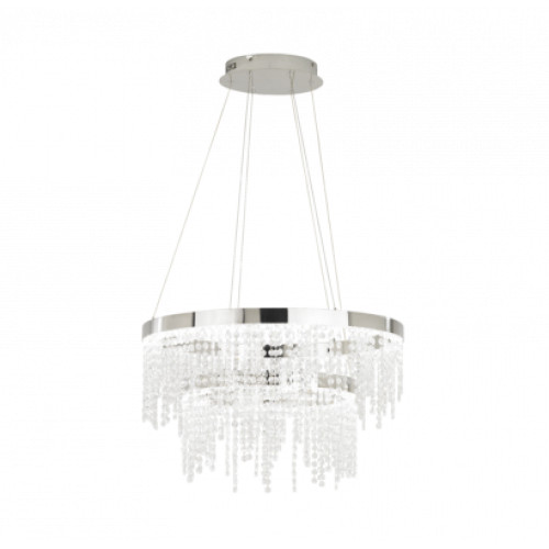 EGLO, 39281, ANTELAO, pendant, 4000 K, LED, 45W, Dimmable, IP20, transparent