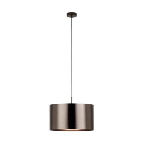 EGLO, 39356, SAGANTO 1, pendant light, E27, 1X60W, IP20, brown, copper