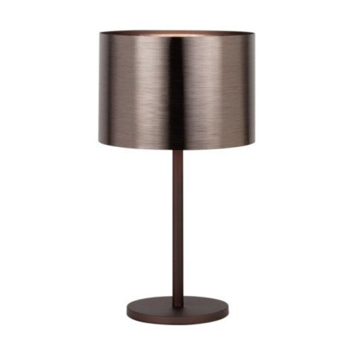 EGLO, 39394, SAGANTO 1, table lamp, E27, 1X60W, IP20, brown, copper