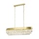 EGLO, 39463, VALPARAISO, pendant, E14, 13X40W, IP20, transparent