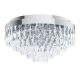 EGLO, 39489, VALPARAISO 1, ceiling lamp, E14, 8X40W, IP20, transparent
