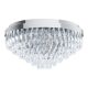EGLO, 39491, VALPARAISO 1, ceiling lamp, E14, 11X40W, IP20, transparent