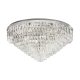 EGLO, 39493, VALPARAISO 1, ceiling lamp, E14, 25X40W, IP20, transparent