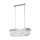 EGLO , 39494 , VALPARAISO 1 , pendant light , E14 , 10X40W , IP20 , transparent