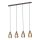 EGLO, 39507, SIRACUSA, pendant, E27, 4X60W, IP20, copper color